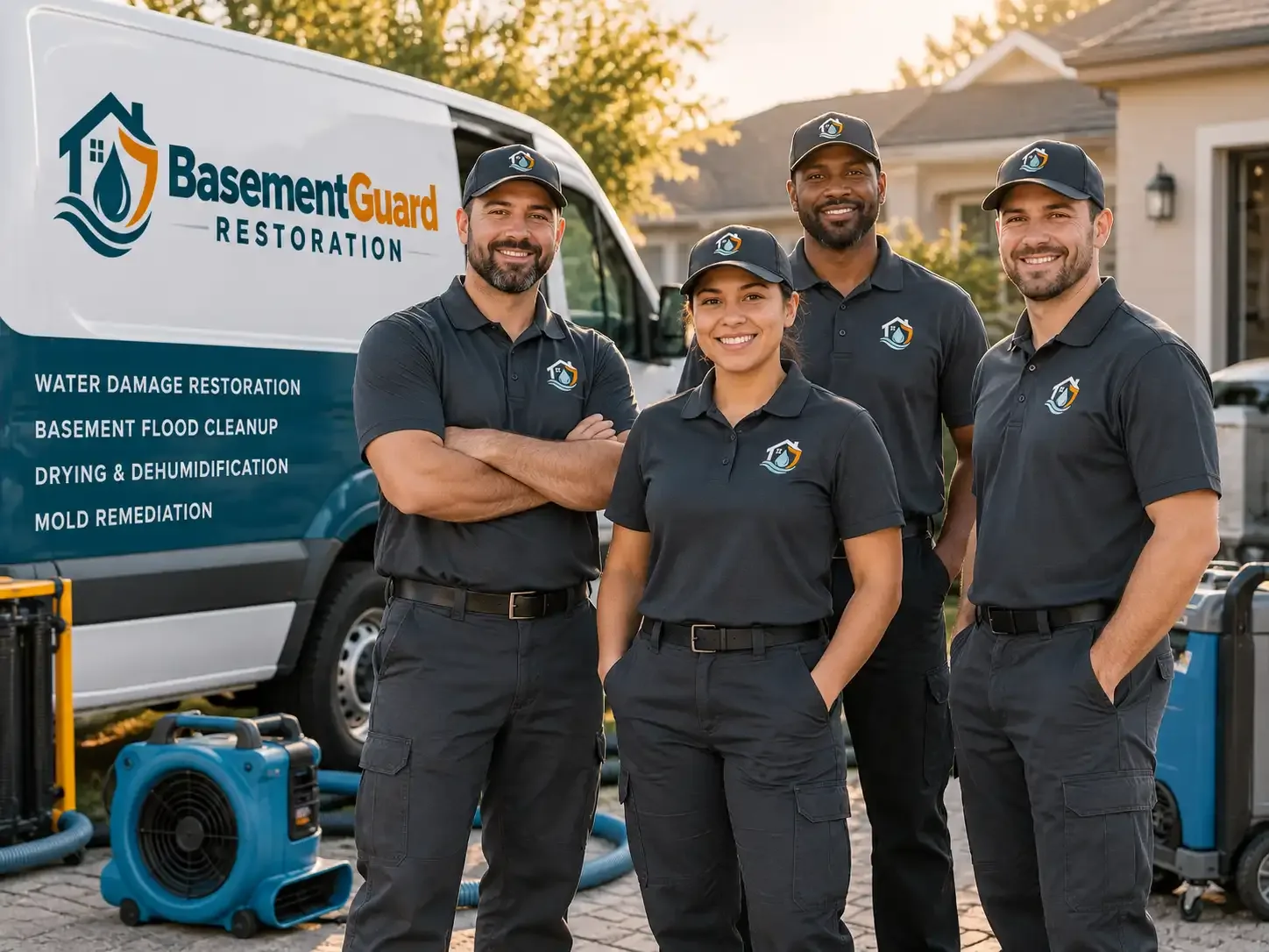 Basement Water Damage Restoration company in Quinn, SD